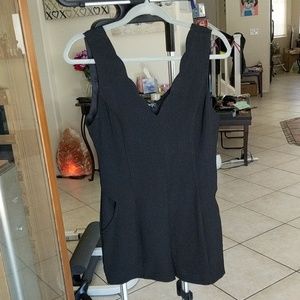 Black romper size Large